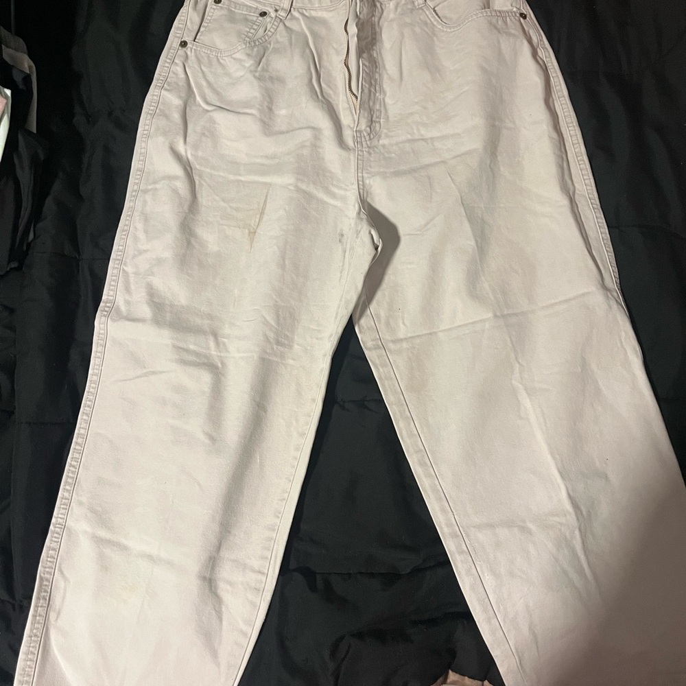 Sync White Denim Jeans